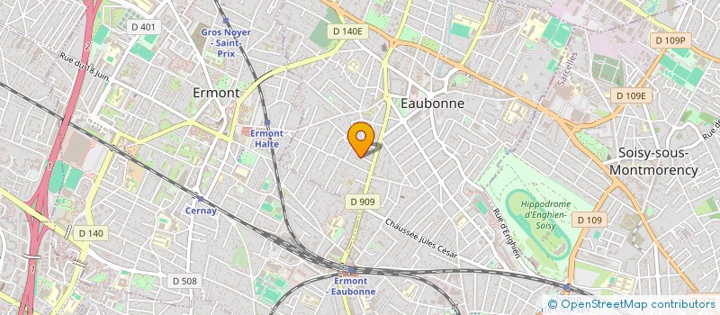 localisation de l'entreprise MARIO BOSS 95 à EAUBONNE