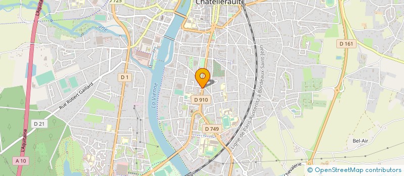 localisation de l'entreprise MARIO CARS  CHATELLERAULT