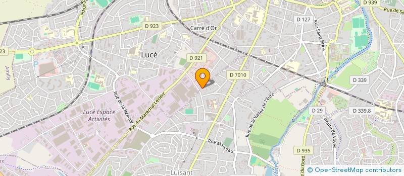 localisation de l'entreprise MARIO & CO à LUISANT