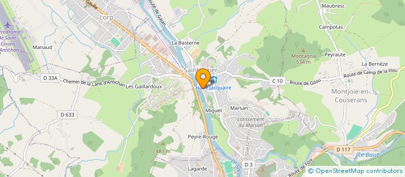 localisation de l'entreprise MARIO CUSTODIO à SAINT-LIZIER