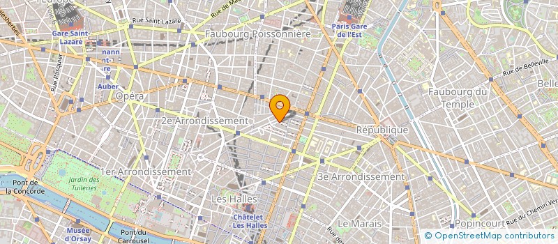 localisation de l'entreprise MARIO D'ALBA à PARIS