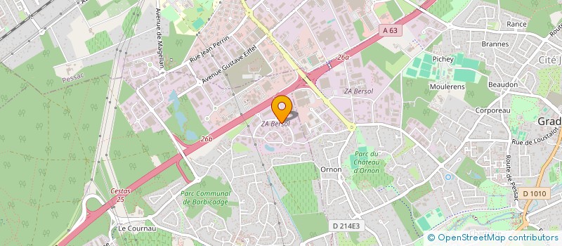 localisation de l'entreprise MARIO E LILLO  CANEJAN