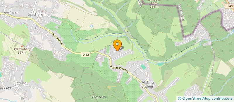 localisation de l'entreprise MARIO LENZO CHAPES  ALSTING