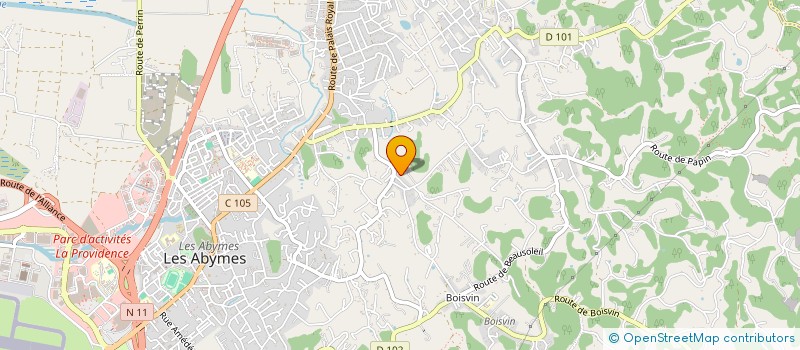localisation de l'entreprise MARIO-NET-SERVICES à LES ABYMES