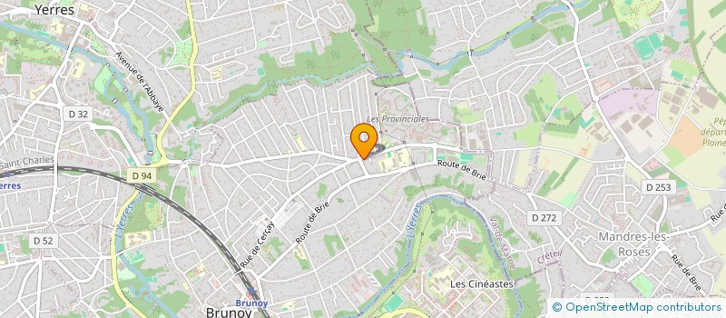 localisation de l'entreprise MARIO PIZZA  BRUNOY