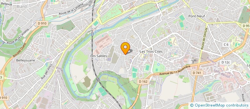 localisation de l'entreprise MARIO QUIROGA SOLUTIONS  POITIERS