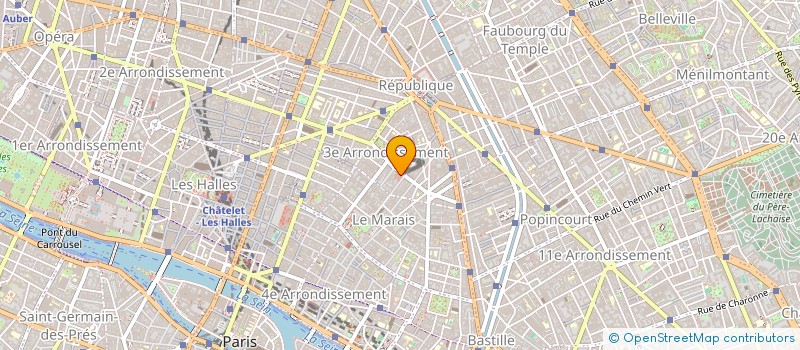 localisation de l'entreprise MARIO SARL à PARIS