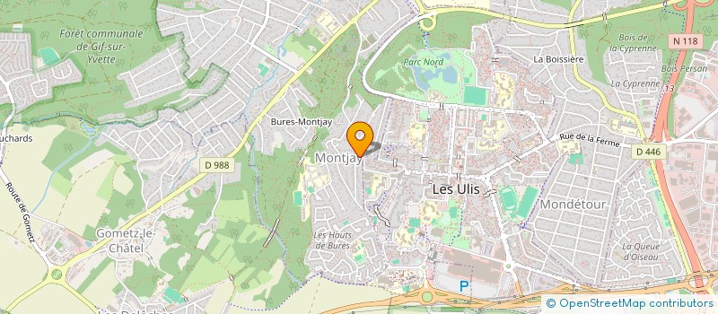 localisation de l'entreprise MARIO SELECT' à BURES-SUR-YVETTE