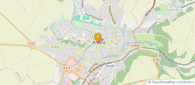 localisation de l'entreprise MARIOCEMA à PROVINS
