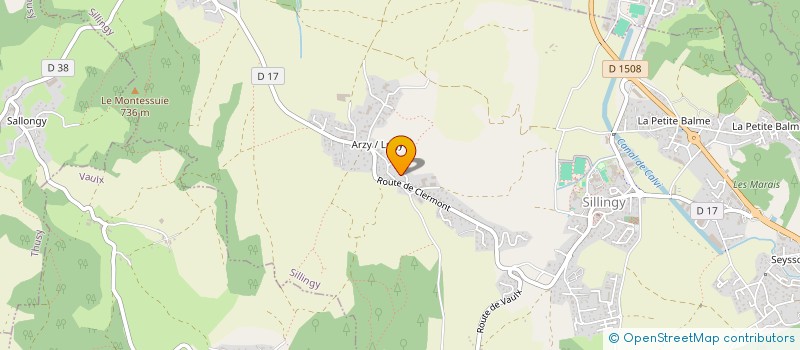 localisation de l'entreprise MARIOME  SILLINGY