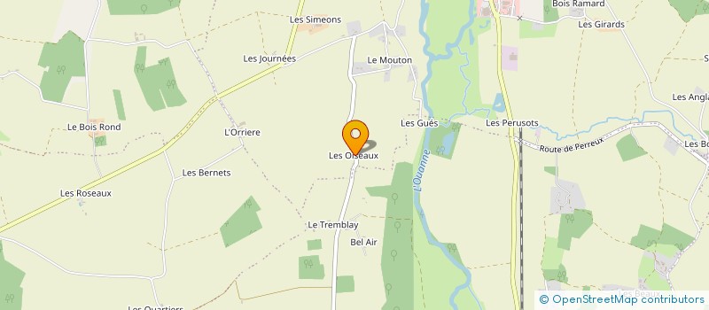 localisation de l'entreprise MARION à CHARNY OREE DE PUISAYE