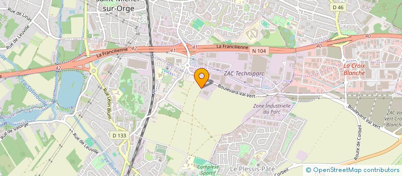 localisation de l'entreprise MARION  LE PLESSIS-PATE