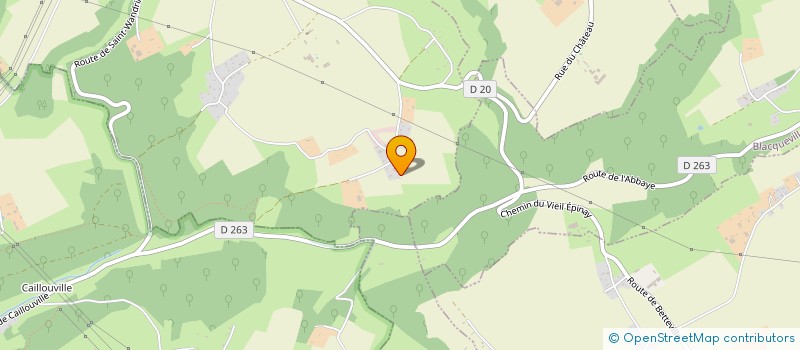 localisation de l'entreprise MARION  SAINT MARTIN DE L'IF