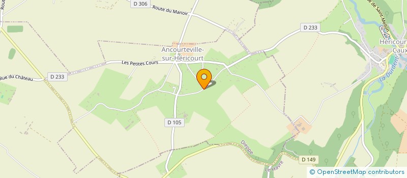 localisation de l'entreprise MARION  ANCOURTEVILLE-SUR-HERICOURT