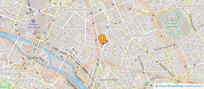 localisation de l'entreprise MARION ALLAIN-MOTTIER  PARIS