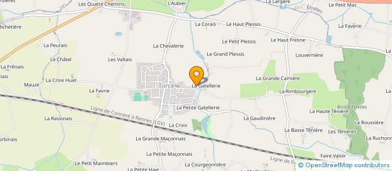 localisation de l'entreprise MARION&CIE  TORCE