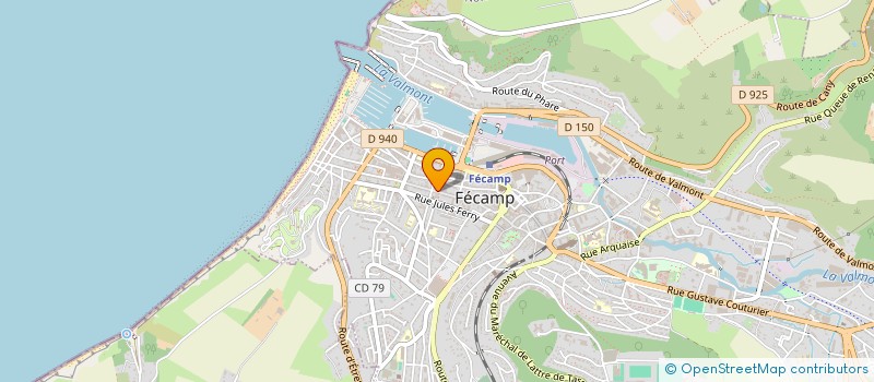 localisation de l'entreprise MARION DETAILLE ARCHITECTE  FECAMP