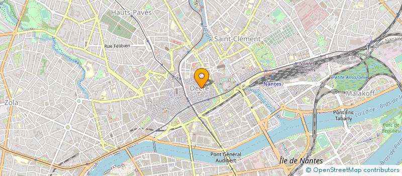 localisation de l'entreprise MARION DOMINIQUE TURPEAU SANDRINE à NANTES