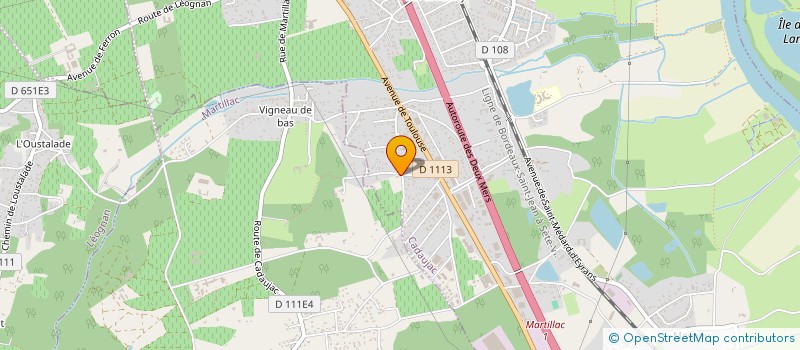 localisation de l'entreprise MARION ET HAICIA  CADAUJAC