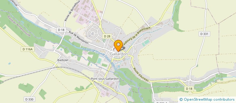 localisation de l'entreprise MARION & JULIEN  MOUTIERS