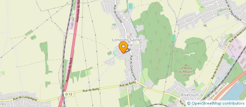 localisation de l'entreprise MARION MARNAY  LONGUEIL-SAINTE-MARIE