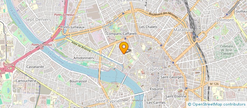 localisation de l'entreprise MARION PEREZ TRANSACTION IMMO  TOULOUSE