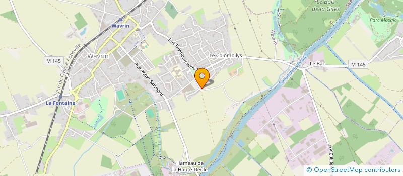 localisation de l'entreprise MARION PUKROP CONSEIL  WAVRIN