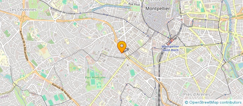 localisation de l'entreprise MARION-SALTEL-DEFORGE-FENELON-HOUPERT à MONTPELLIER