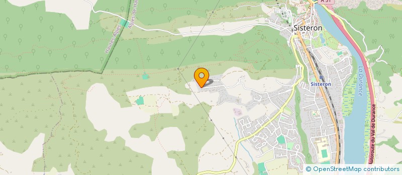 localisation de l'entreprise MARION SAMUEL  SISTERON