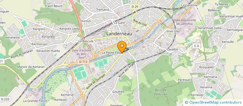 localisation de l'entreprise MARION THEPAUT à LANDERNEAU