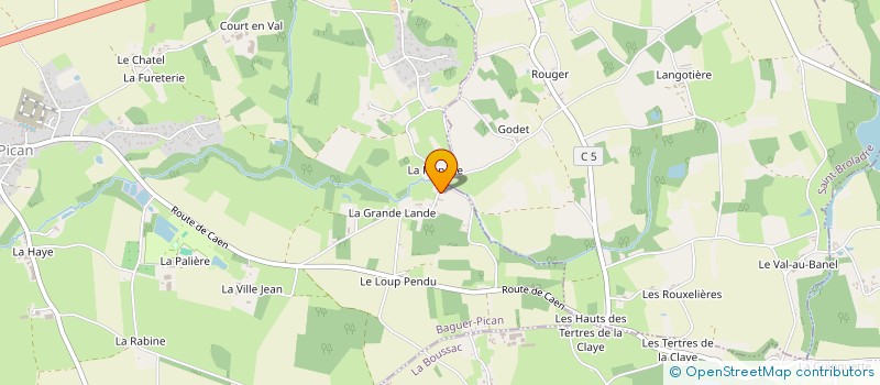 localisation de l'entreprise MARIONAI  BAGUER-PICAN