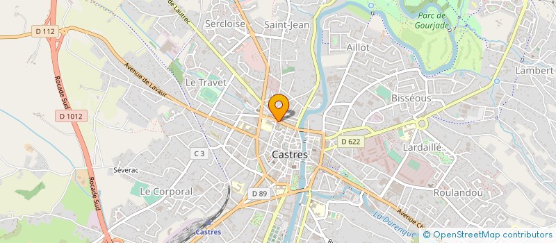 localisation de l'entreprise MARIONE à CASTRES
