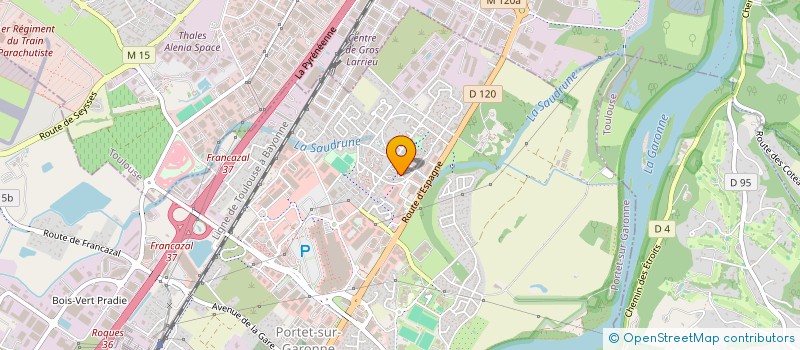 localisation de l'entreprise MARIONETTES ET PEDAGOGIE à PORTET-SUR-GARONNE