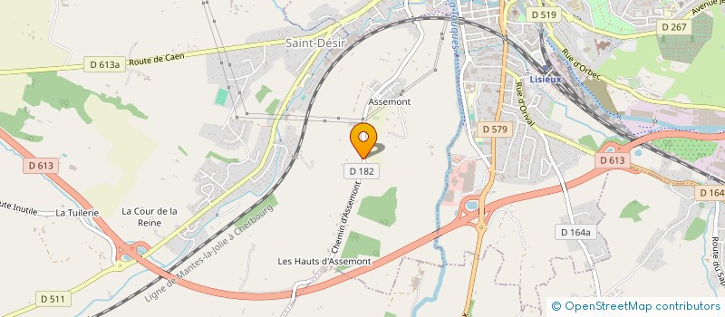 localisation de l'entreprise MARIONIX  SAINT-MARTIN-DE-LA-LIEUE