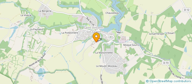 localisation de l'entreprise MARIONNEAU à SAINT-VINCENT-SUR-GRAON