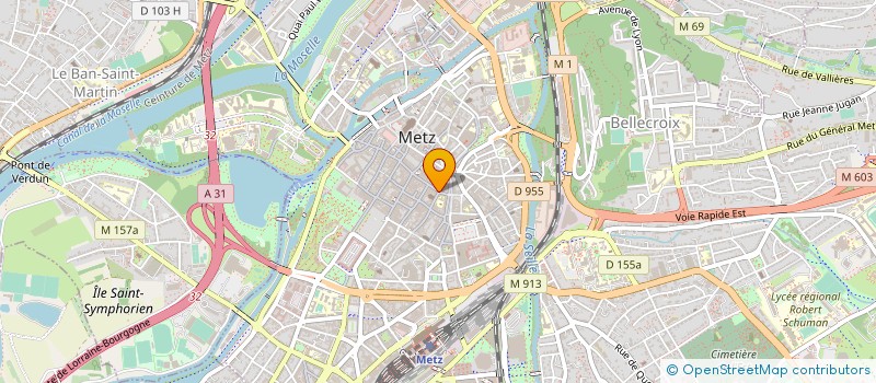 localisation de l'entreprise MARIONS NOUS SARL à METZ