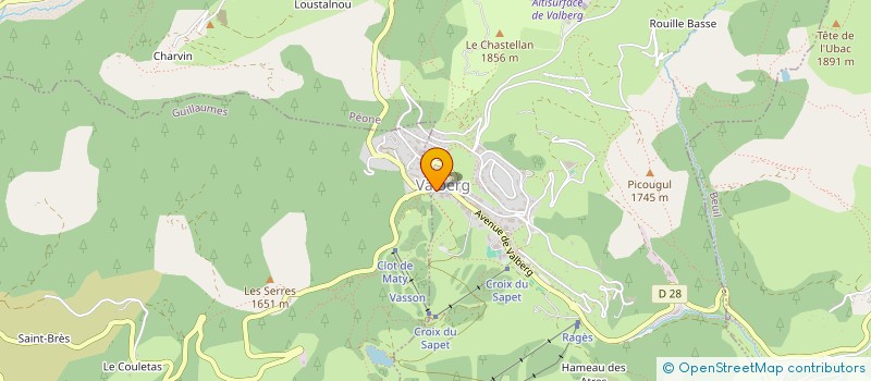 localisation de l'entreprise MARIONTOM  PEONE