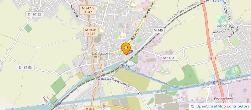 localisation de l'entreprise MARIOT GAMELIN  SALOME