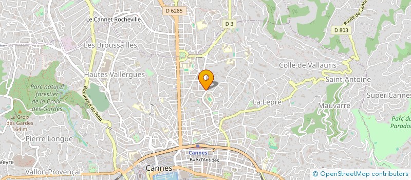 localisation de l'entreprise MARIOT SCP à CANNES