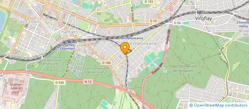 localisation de l'entreprise MARIPA à VERSAILLES