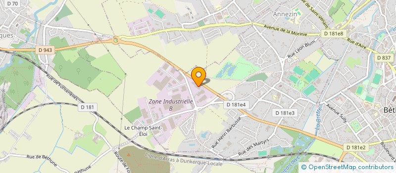 localisation de l'entreprise MARIPA INVESTISSEMENTS à ANNEZIN