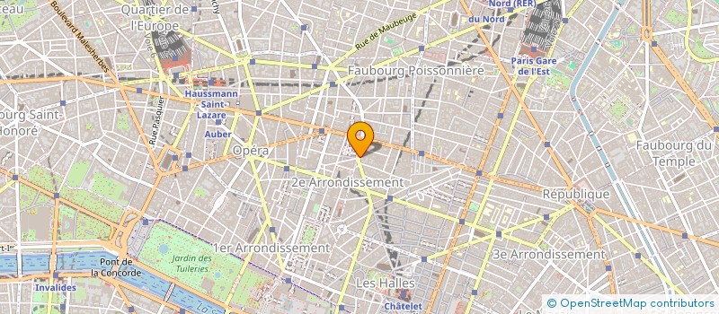 localisation de l'entreprise MARIPAULE à PARIS