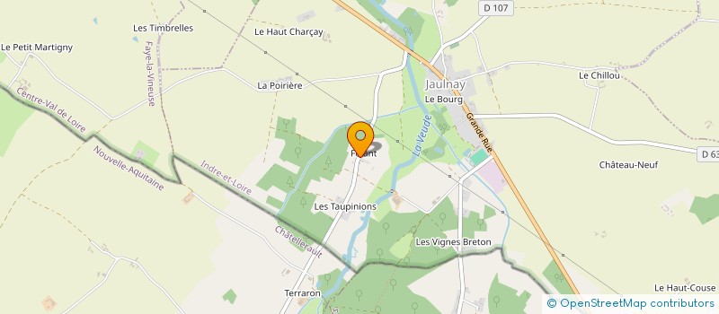 localisation de l'entreprise MARIPHIL  JAULNAY