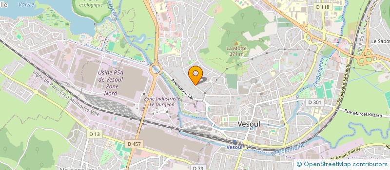 localisation de l'entreprise MARIPOL à VESOUL