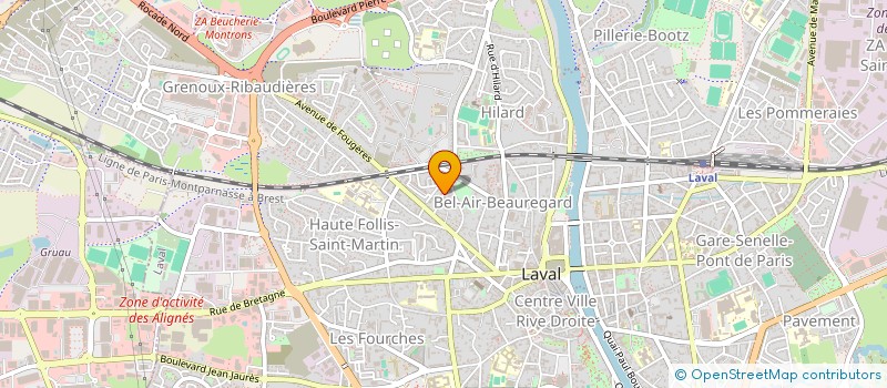 localisation de l'entreprise MARIPOLIMMO à LAVAL