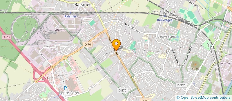 localisation de l'entreprise MARIPOSA à RAISMES