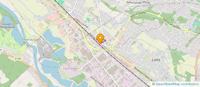 localisation de l'entreprise MARIPOSA  LESCAR