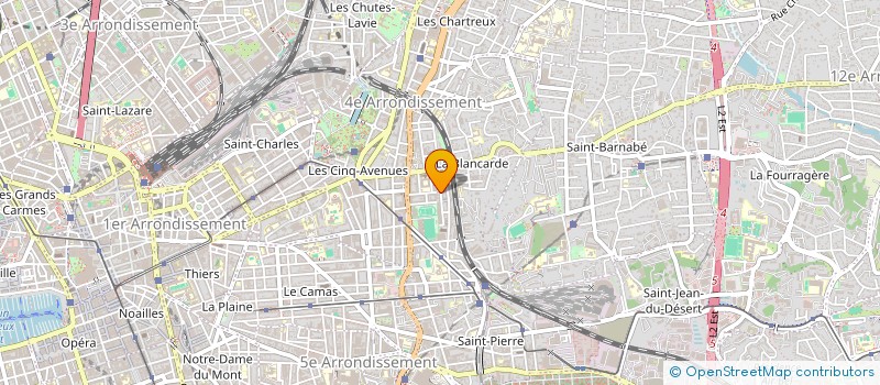 localisation de l'entreprise MARIPOSA MARSEILLE à MARSEILLE