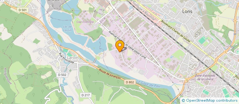 localisation de l'entreprise MARIPOSSA à LONS