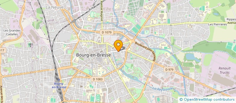 localisation de l'entreprise MARIQUE à BOURG-EN-BRESSE